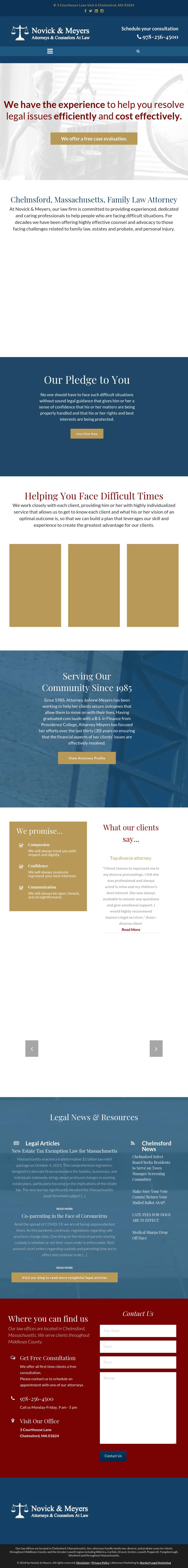 Novick & Meyers - Westford MA Lawyers