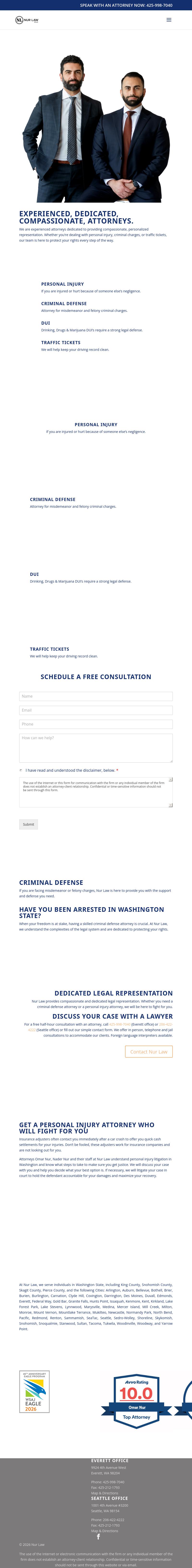 Nur Law - Everett WA Lawyers