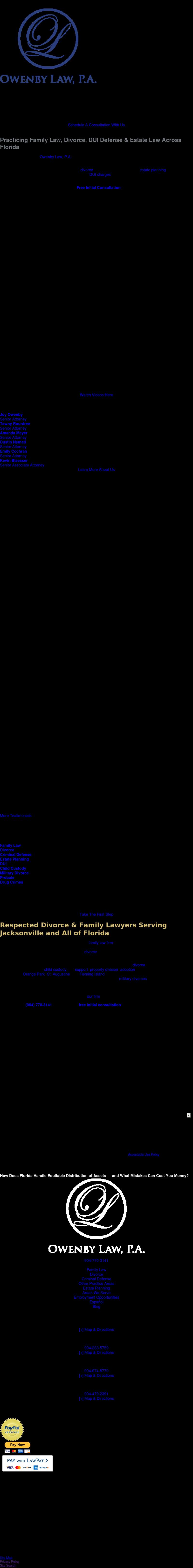 Owenby Law LLC - Jacksonville FL Lawyers