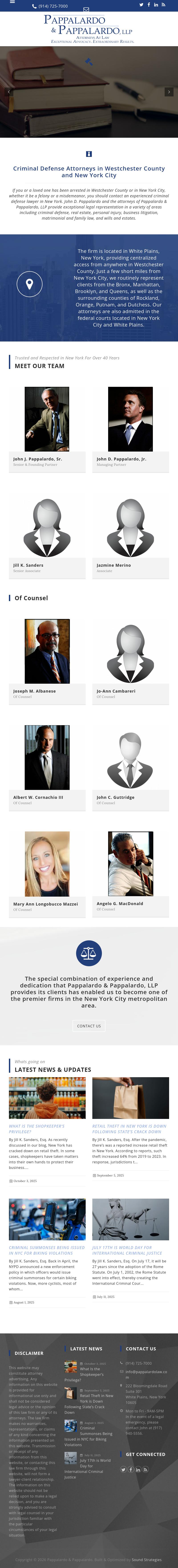 Pappalardo & Pappalardo, LLP - Scarsdale NY Lawyers