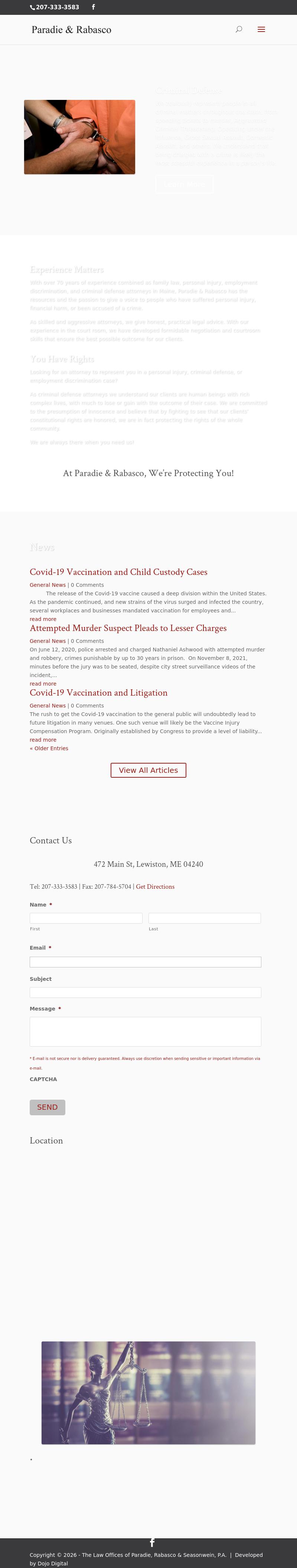 Paradie Sherman Walker & Worden - Lewiston ME Lawyers