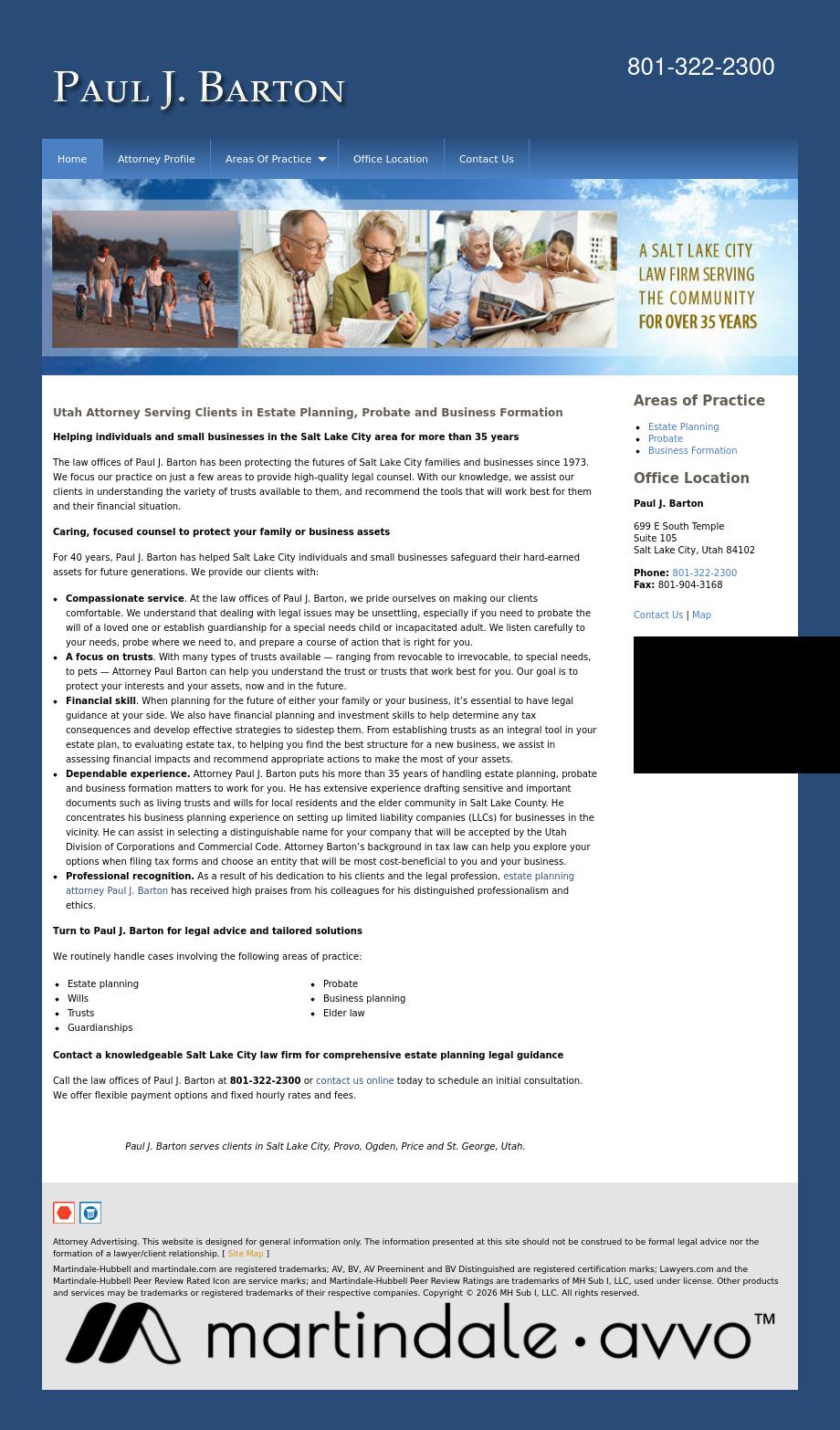 Paul J. Barton - Salt Lake City UT Lawyers