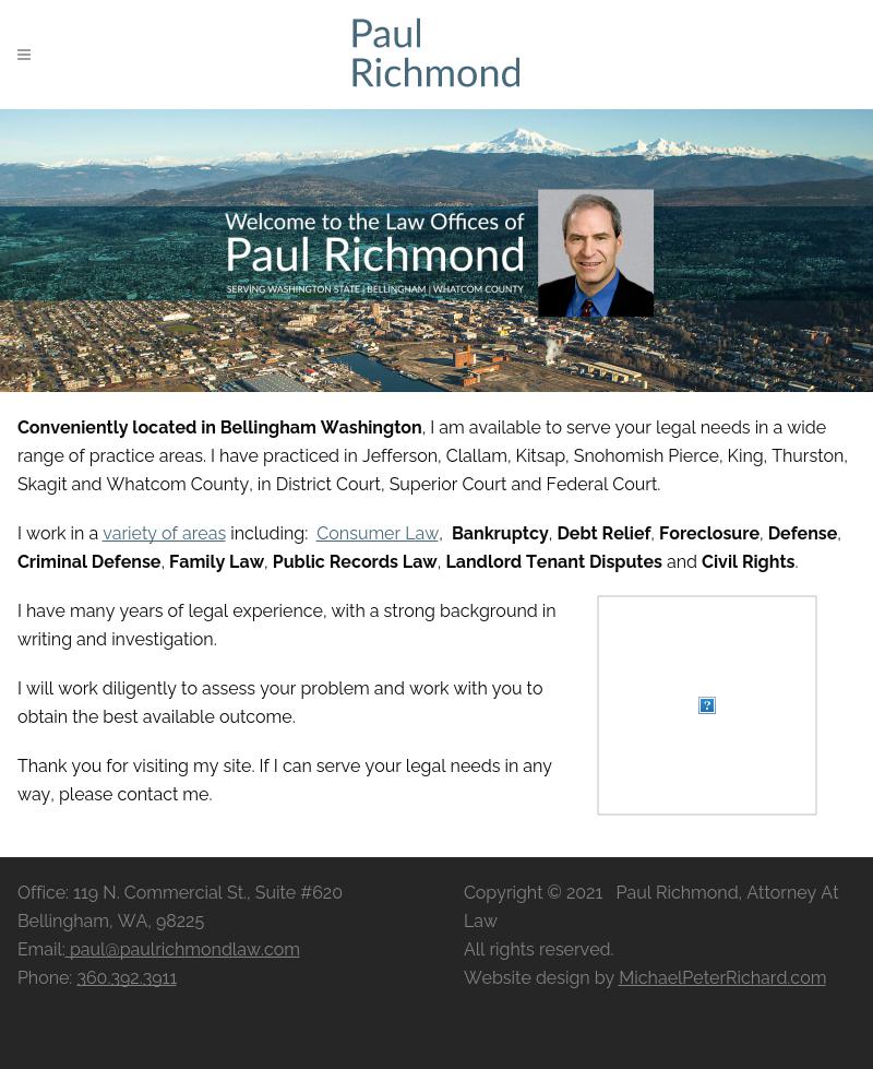 Paul Richmond Law Office - Port Townsend WA Lawyers