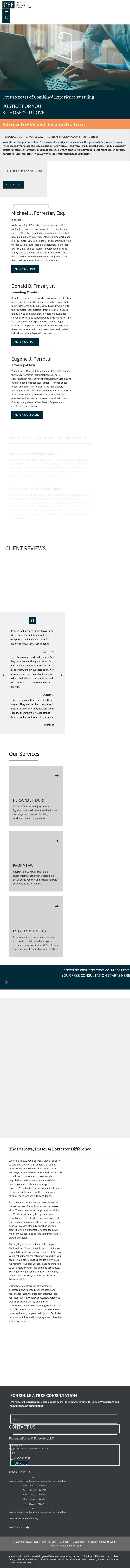 Perrotta, Fraser & Forrester, LLC - Clark NJ Lawyers
