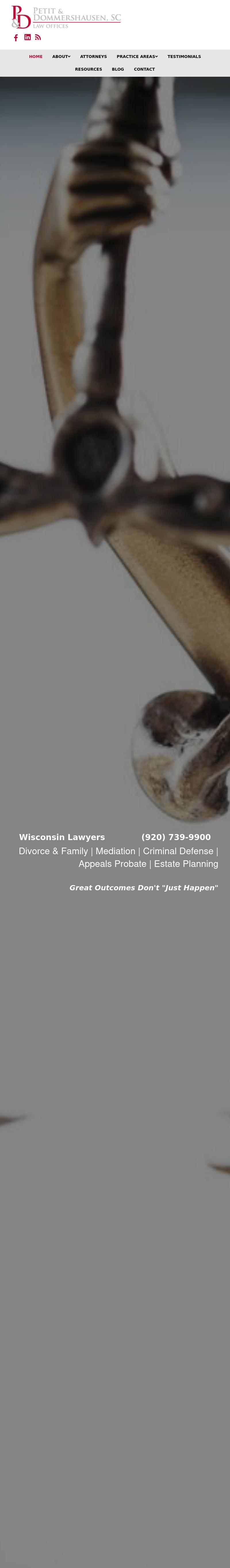 Petit & Dommershausen SC - Menasha WI Lawyers