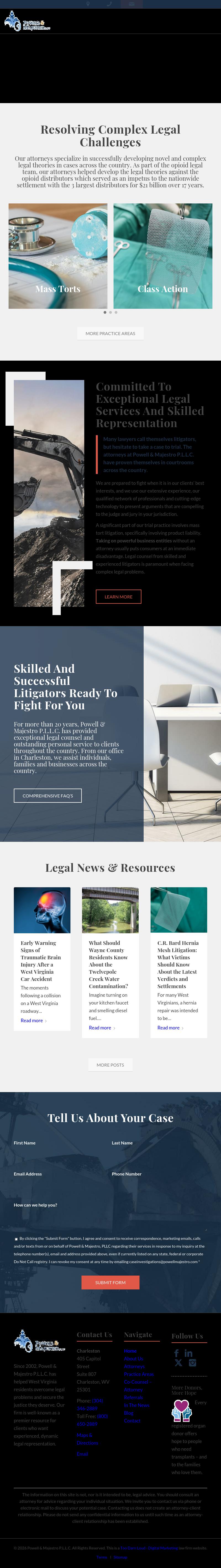 Powell & Majestro P.L.L.C. - Charleston WV Lawyers