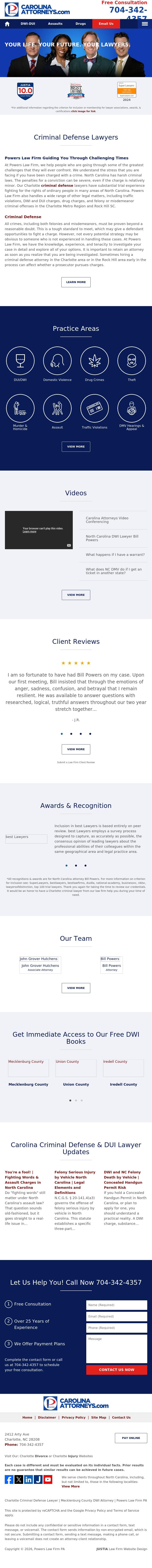 Powers McCartan, PLLC - Charlotte NC Lawyers