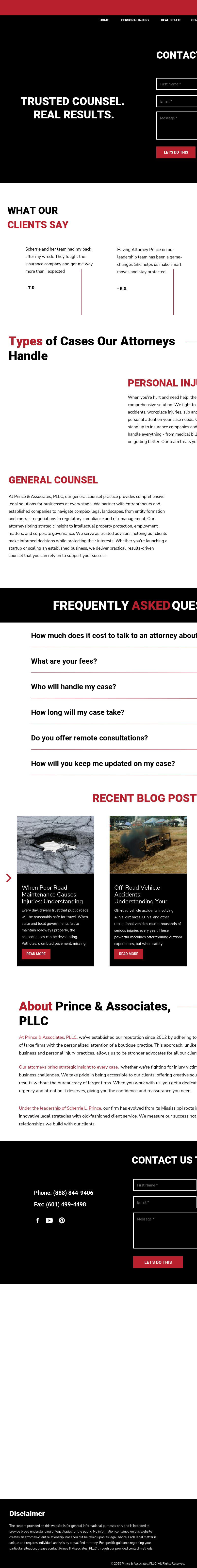 Prince & Associates, PLLC - Jackson MS Lawyers