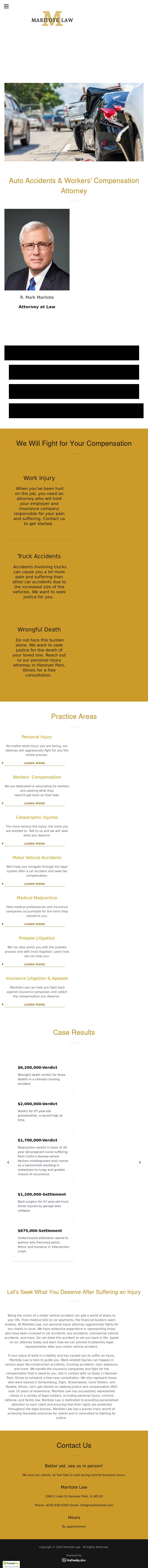 R. Mark Maritote, P.C. - Bloomingdale IL Lawyers