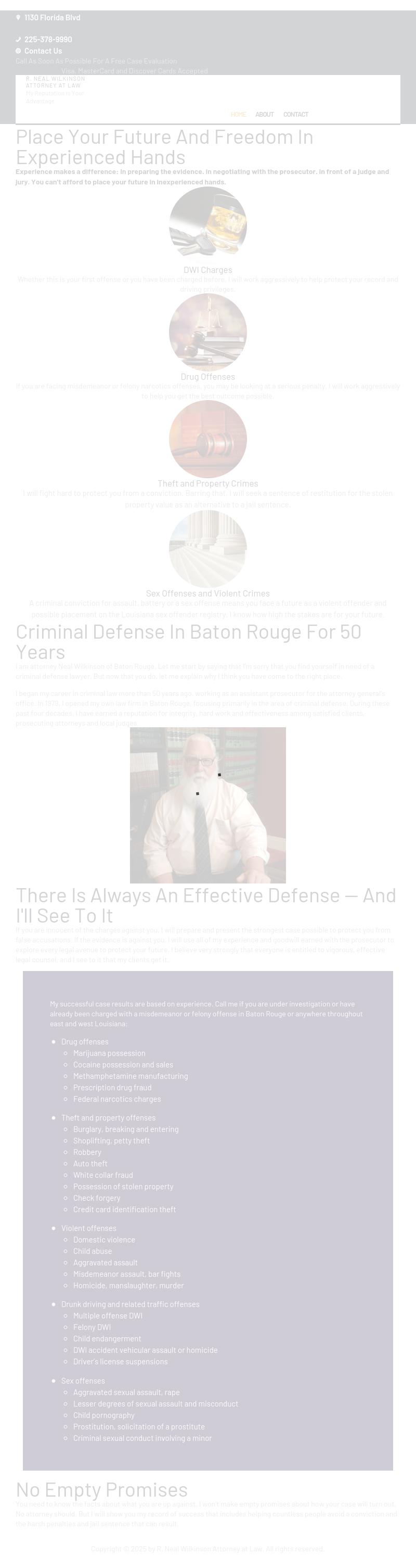 R. Neal Wilkinson Attorney at Law - Baton Rouge LA Lawyers