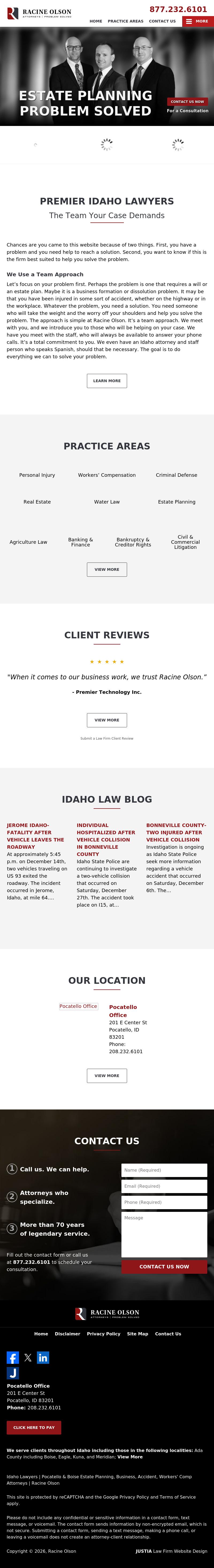 Racine Olson - Boise ID Lawyers