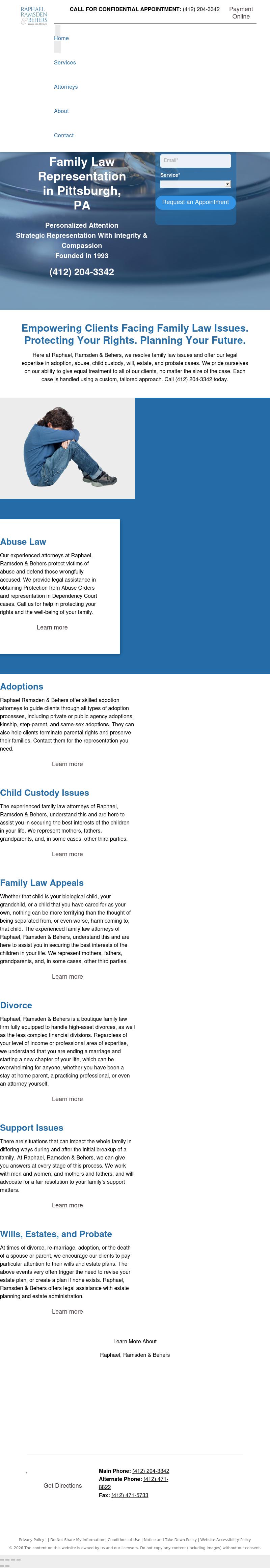 Raphael, Ramsden & Behers, P.C. - Pittsburgh PA Lawyers