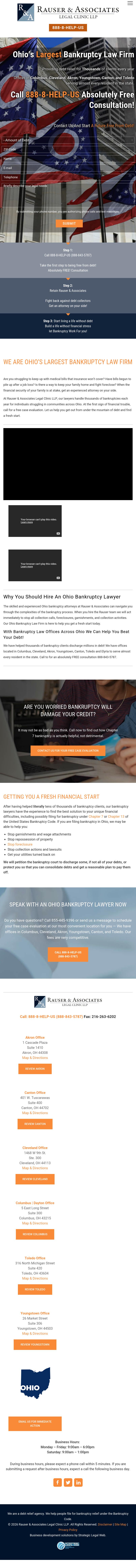 Rauser & Associates Legal Clinic LLP - Canton OH Lawyers