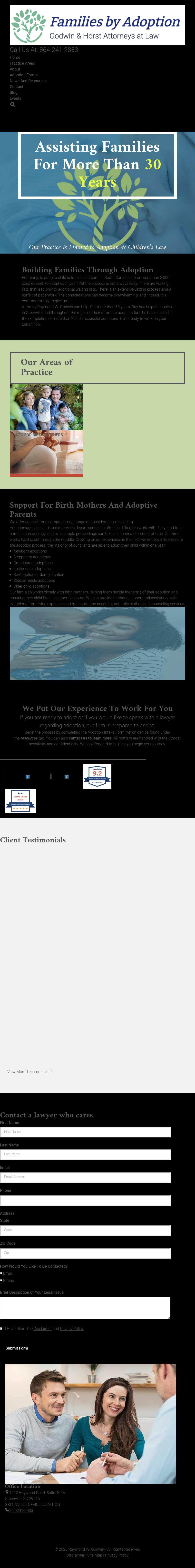 Raymond W. Godwin - Greenville SC Lawyers