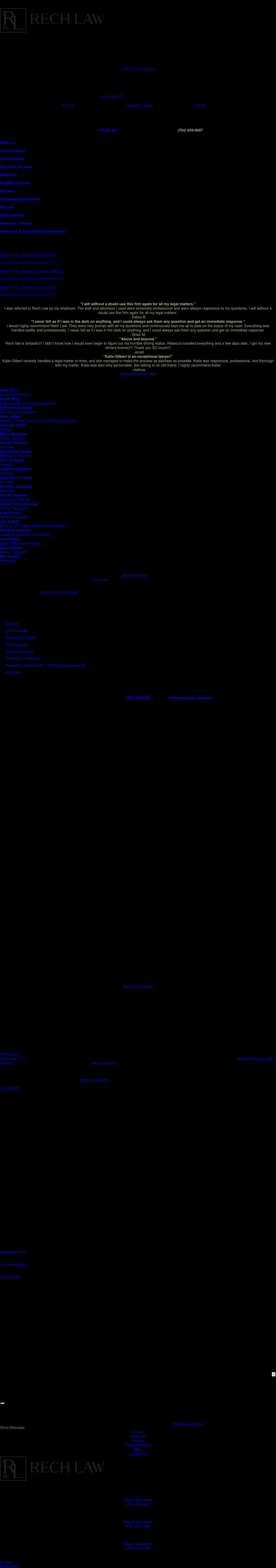 Rech Law, P.C - Charlotte NC Lawyers