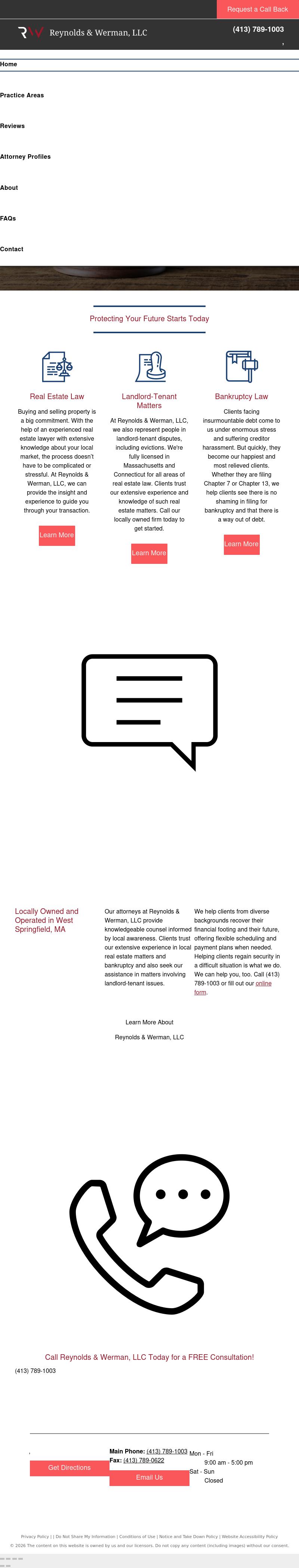 Reynolds & Werman, LLC - West Springfield MA Lawyers