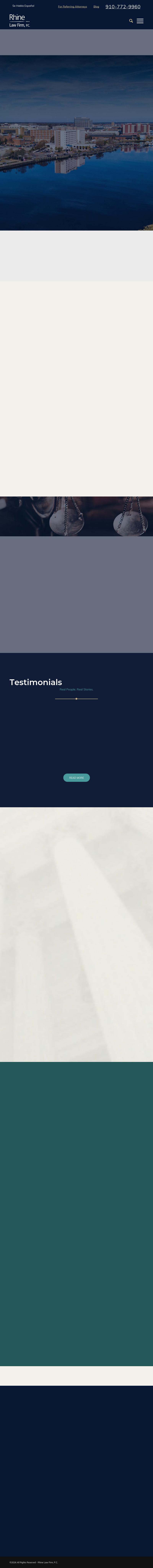 Rhine Law Firm, P.C. - Wilmington NC Lawyers