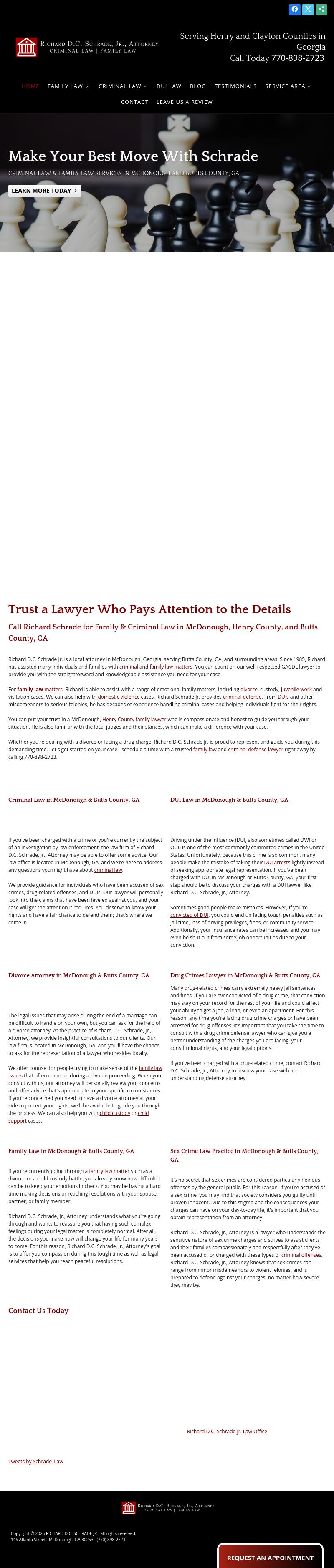 Richard D.C. Schrade, Jr. - McDonough GA Lawyers