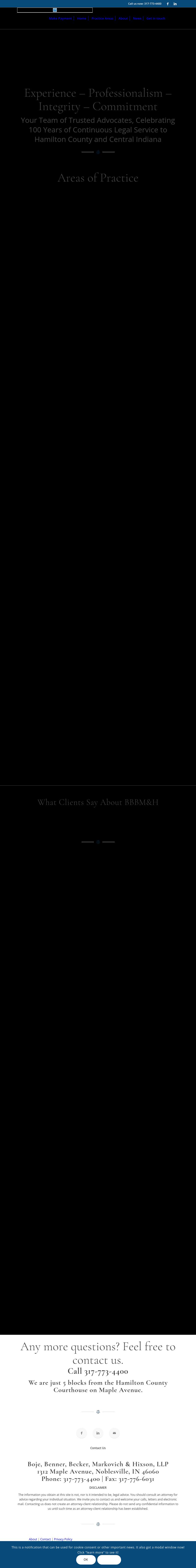 Richards, Boje, Pickering, Benner & Becker - Noblesville IN Lawyers