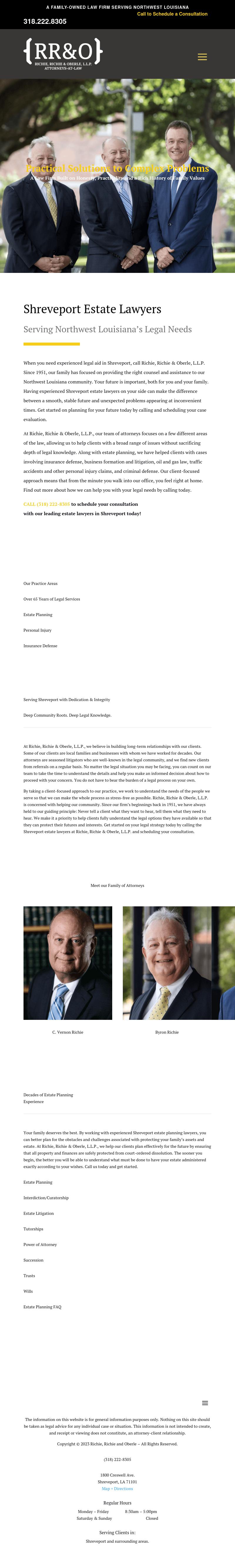 Richie Richie & Oberle LLP - Shreveport LA Lawyers