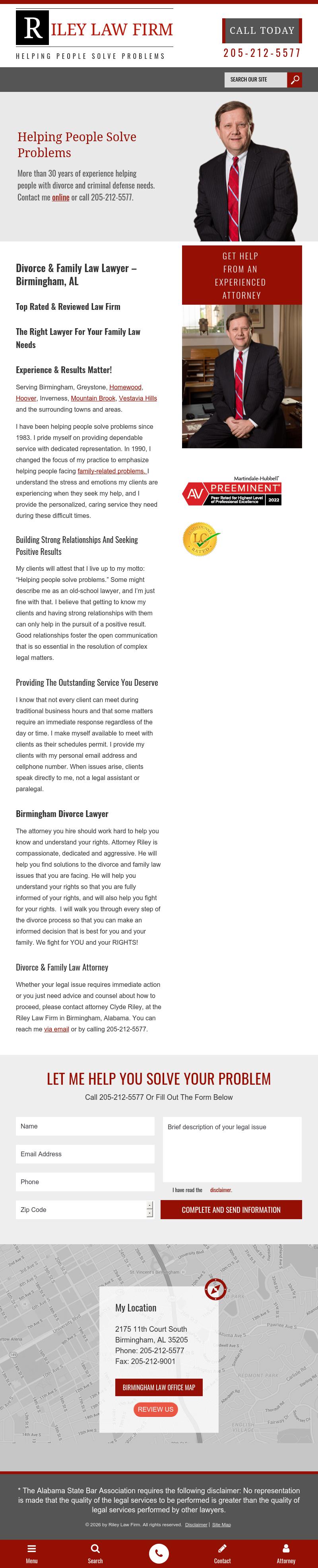 Riley Law Firm - Birmingham AL Lawyers