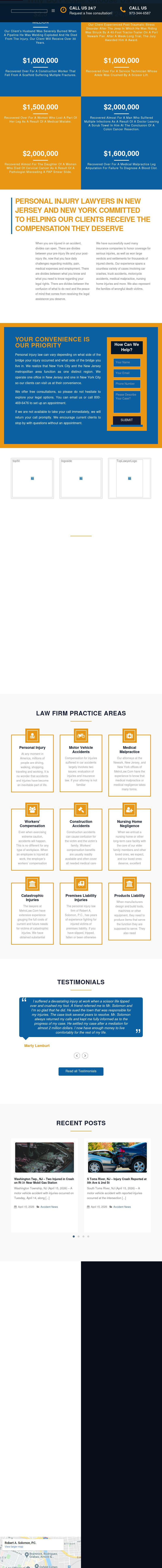 Robert A. Solomon, P.C. - Newark NJ Lawyers