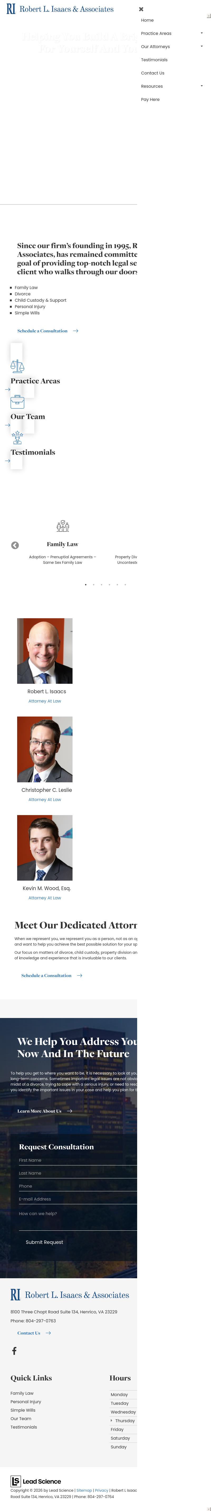 Robert L. Isaacs, P.C. - Richmond VA Lawyers