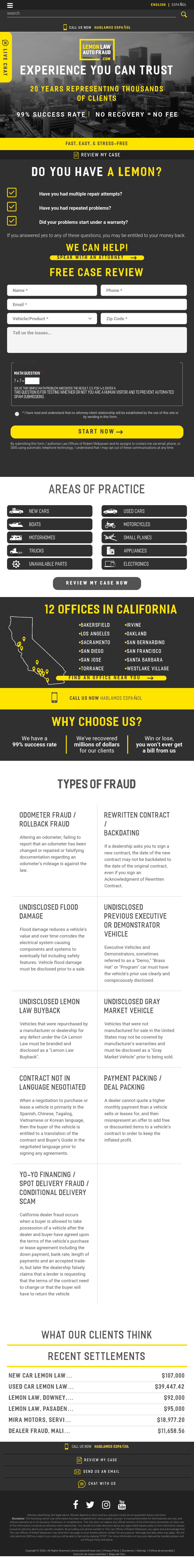 Robert Mobasseri - Los Angeles CA Lawyers