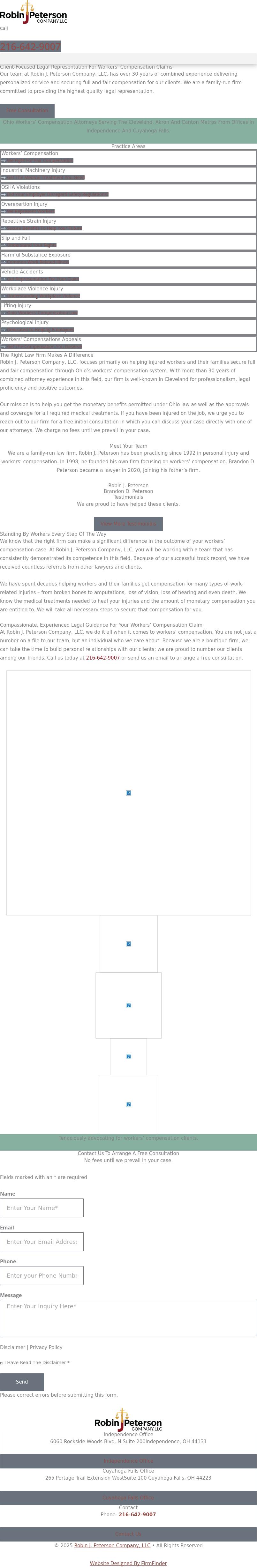 Robin J. Peterson Company, LLC - Independence OH Lawyers