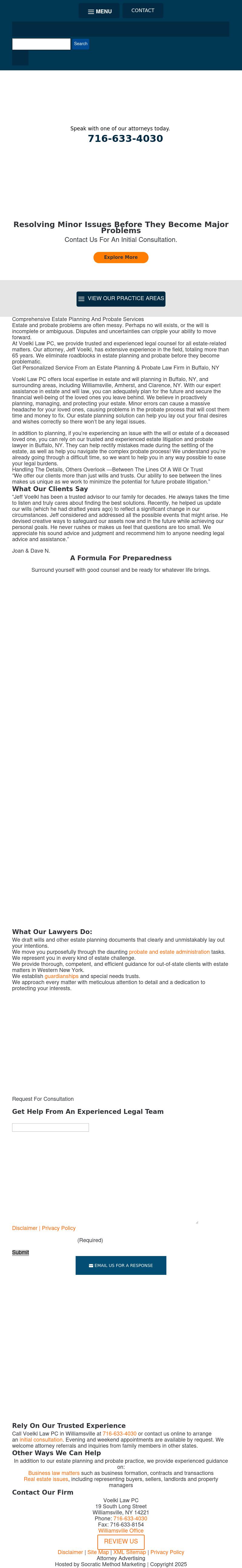 Robshaw, Mr. John  - Williamsville NY Lawyers