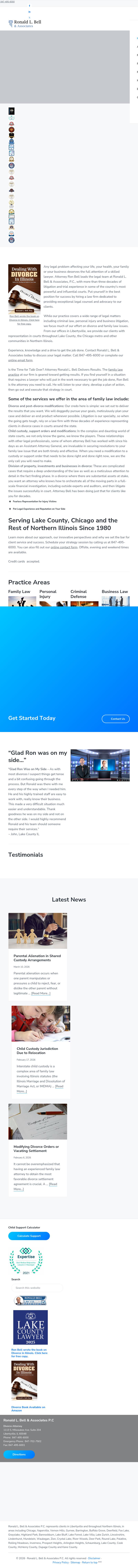 Ronald L. Bell & Associates P.C. - Libertyville IL Lawyers
