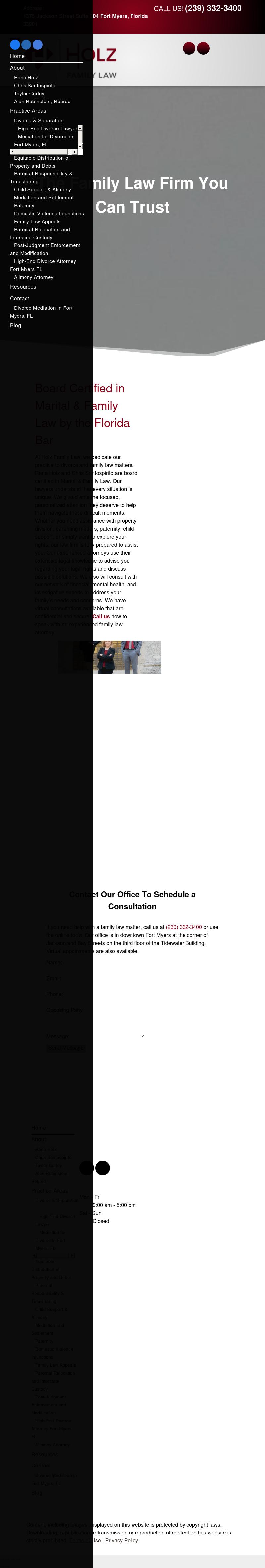 Rubinstein, Holz & King, P.A. - Fort Myers FL Lawyers