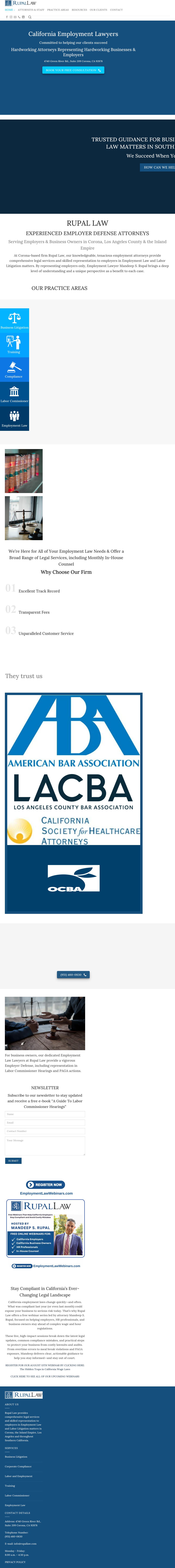 Rupal Law - Chino Hills CA Lawyers