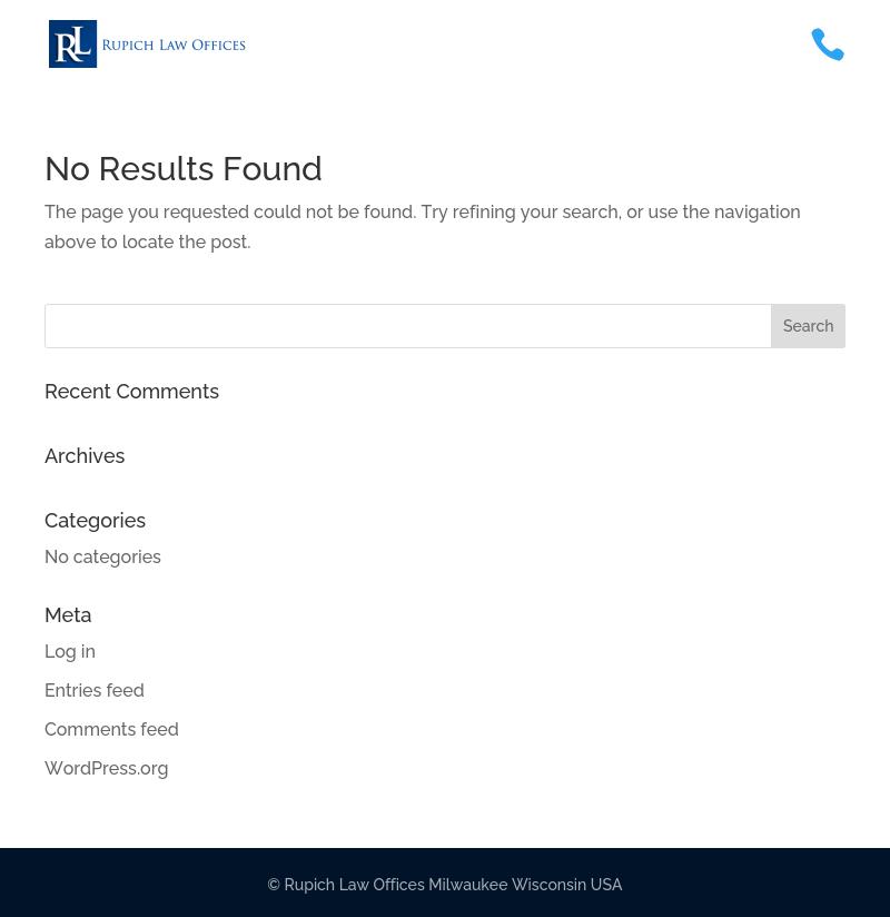Rupich Law Offices - Milwaukee WI Lawyers
