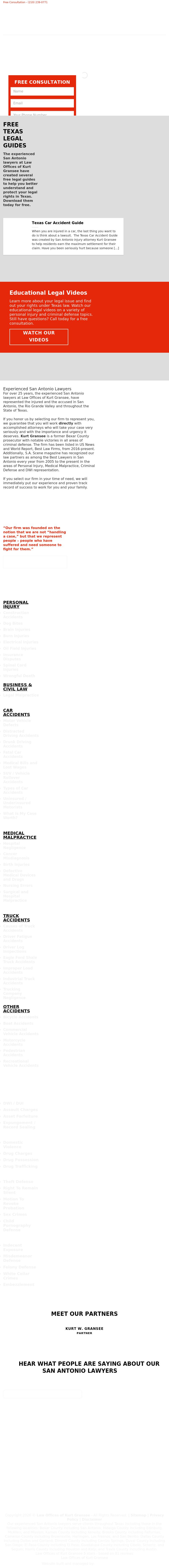 Rush & Gransee, L.C. - San Antonio TX Lawyers