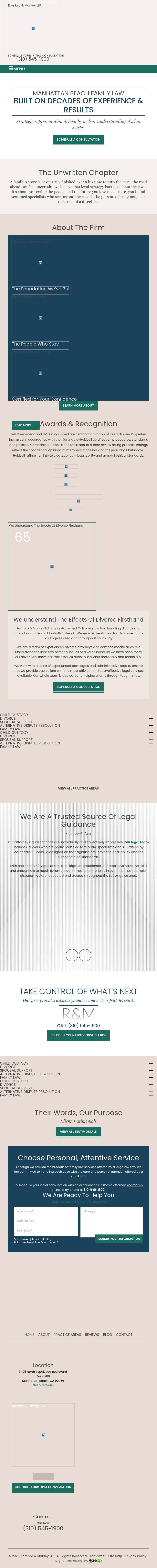 S. Roger Rombro - Manhattan Beach CA Lawyers