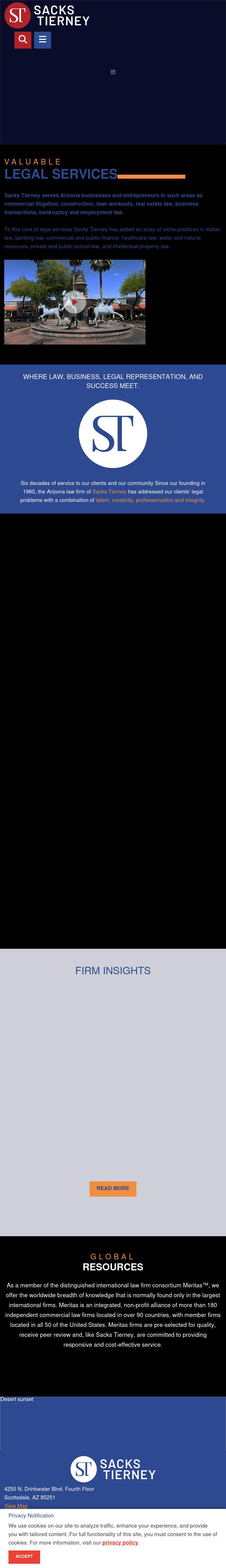 Sacks Tierney P.A. - Scottsdale AZ Lawyers