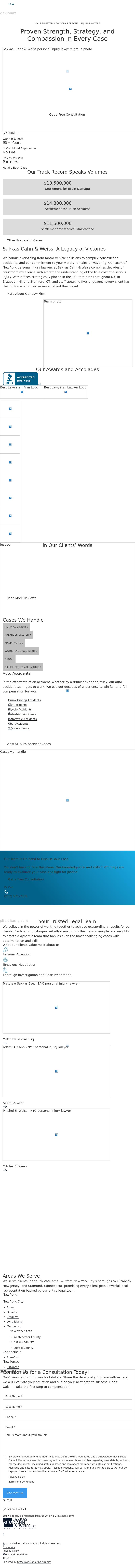 Sakkas, Cahn & Weiss, LLP - Stamford CT Lawyers