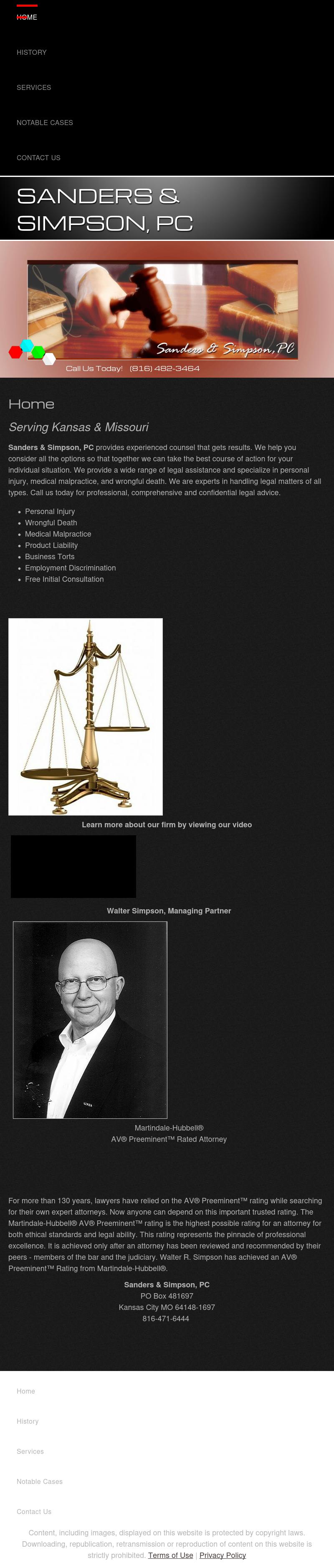 Sanders & Simpson PC - Kansas City MO Lawyers