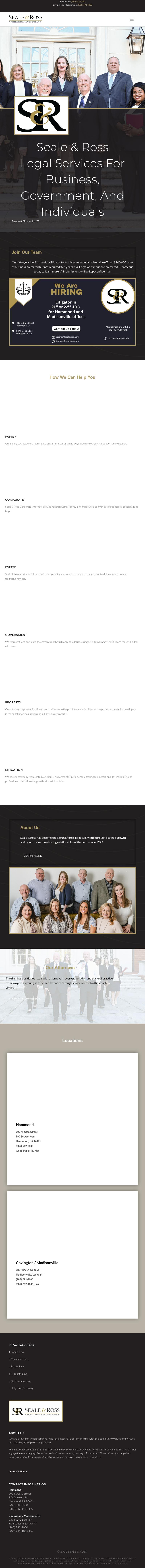 Seale & Ross - Hammond LA Lawyers