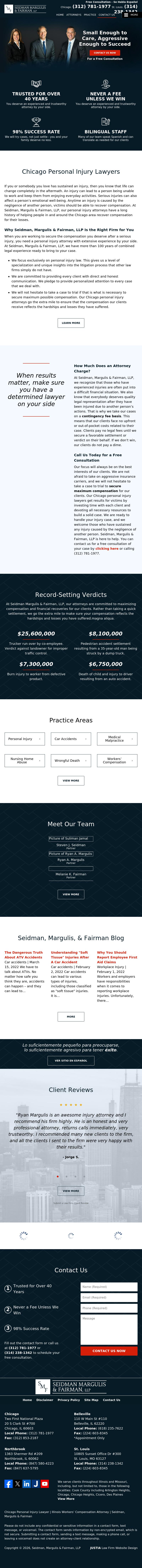 Seidman Margulis & Fairman, LLP - Chicago IL Lawyers