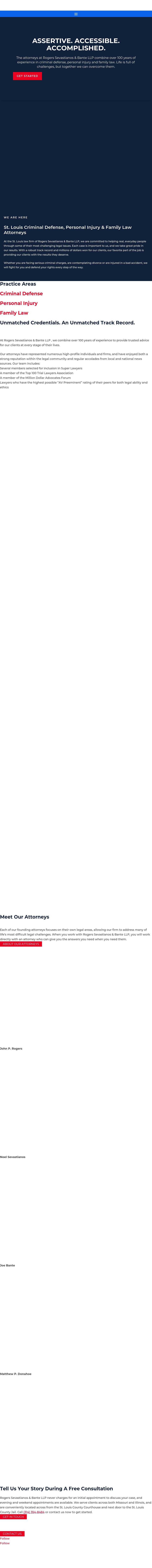 Sevastianos & Associates, P.C. - St. Louis MO Lawyers