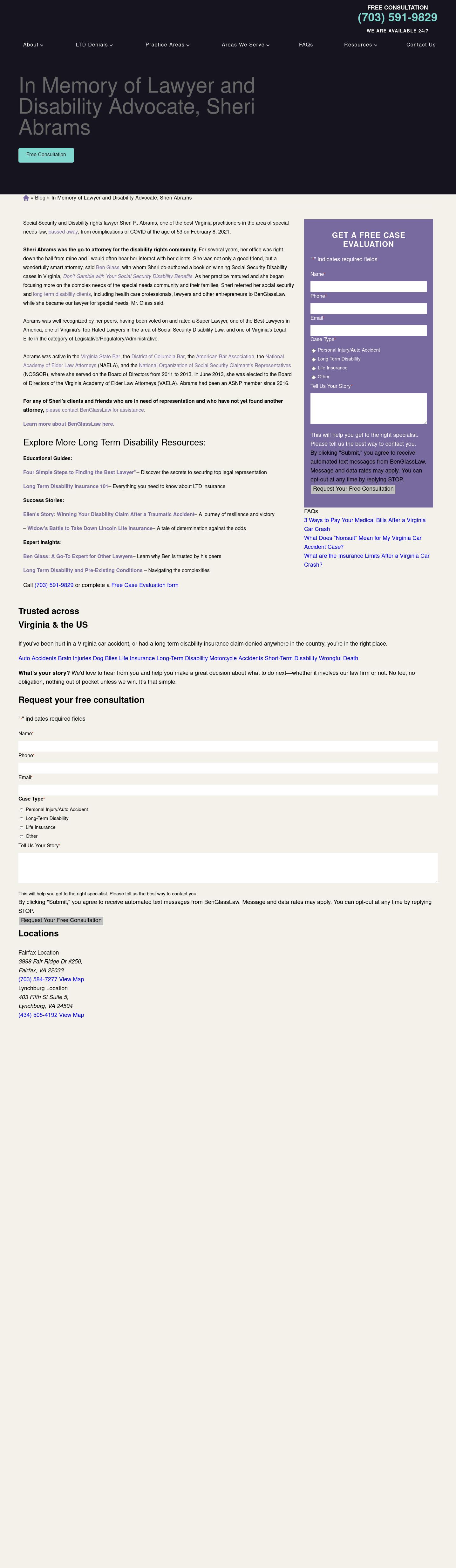 Sheri R. Abrams PLLC - Oakton  VA Lawyers