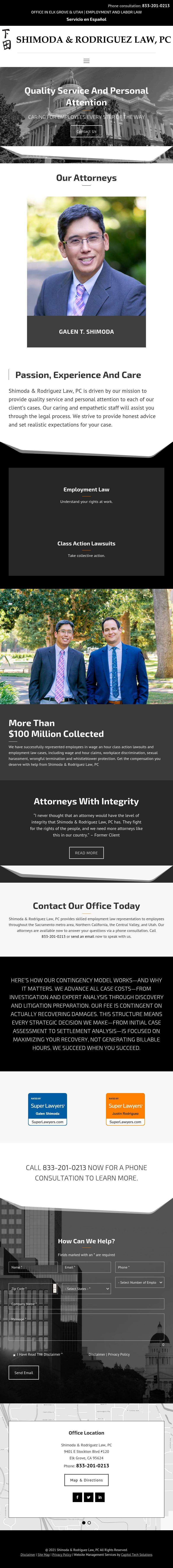 Shimoda Law Corp - Elk Grove CA Lawyers