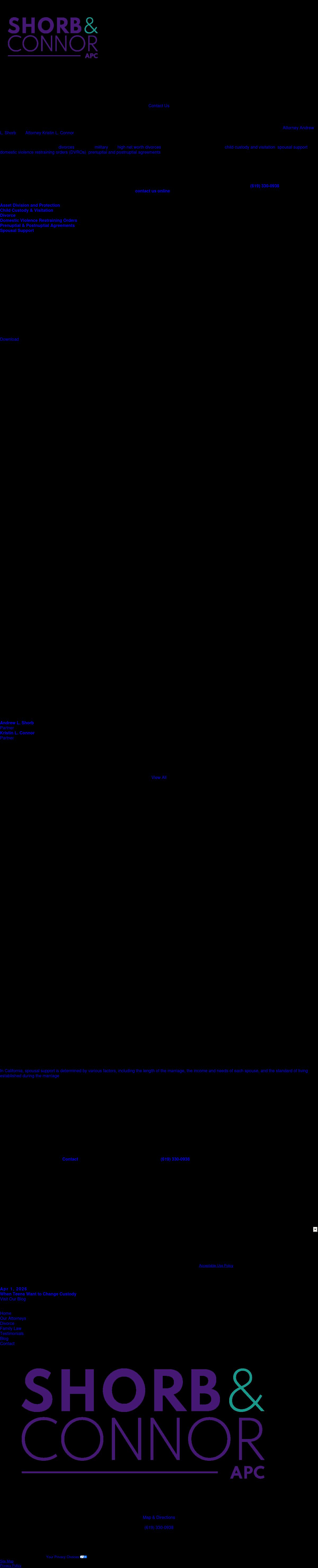 Shorb & Connor, LLP - San Diego CA Lawyers