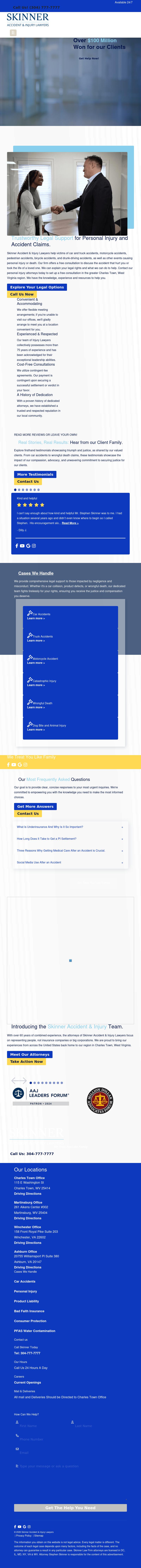 Skinner Law Firm - Charles Town WV Lawyers