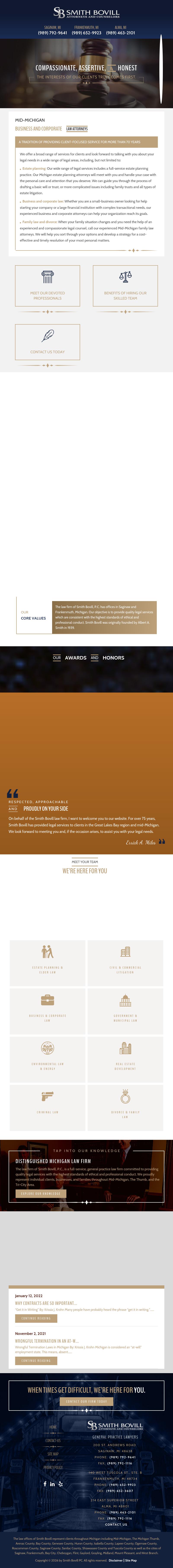 Smith Bovill PC - Saginaw MI Lawyers