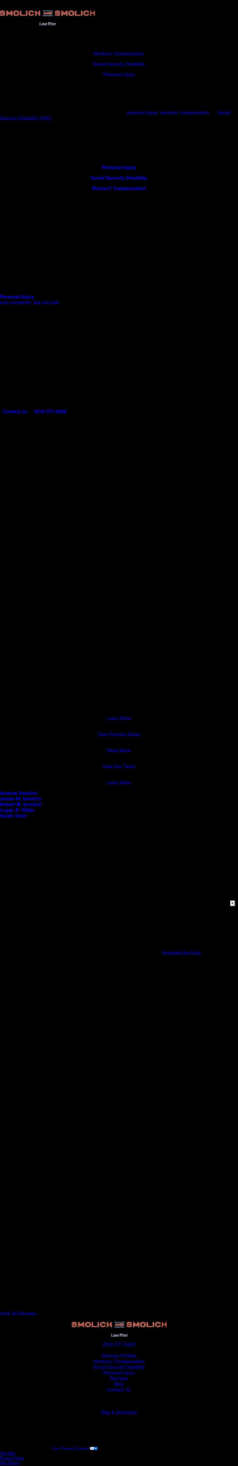 Smolich & Smolich - Sacramento CA Lawyers