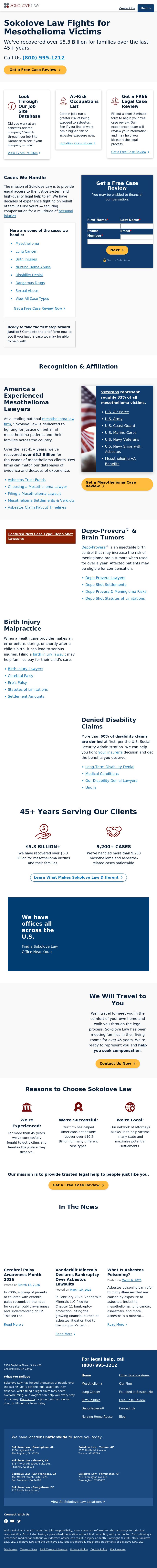 Sokolove Law, LLC - Chestnut Hill MA Lawyers