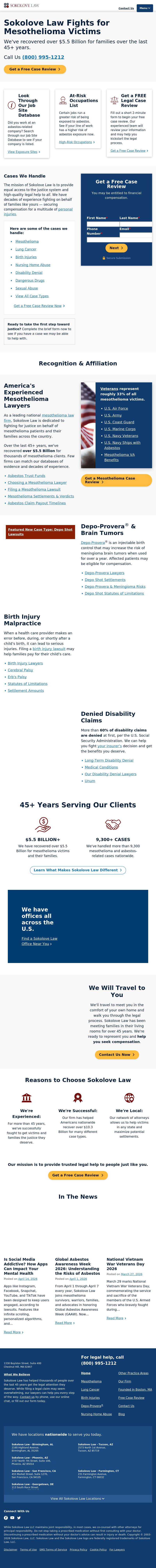 Sokolove Law, LLC - Wellesley MA Lawyers